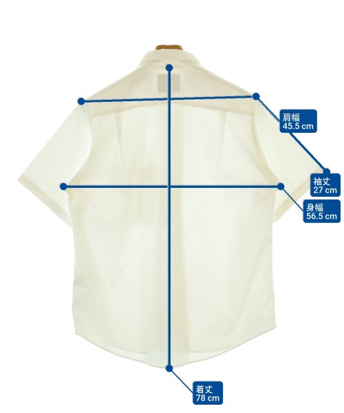 GOLDWIN（ゴールドウィン）カジュアルシャツ 白 サイズ:1(S位) メンズ/2200666108074