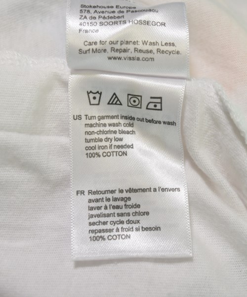 VISSLA（ヴィスラ）Tシャツ・カットソー 白 サイズ:S メンズ/2200718449032