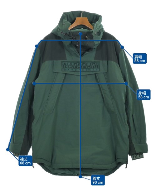 NAPAPIJRI（ナパピリ）ダウンジャケット/ダウンベスト 緑 サイズ:M メンズ/2200625141012