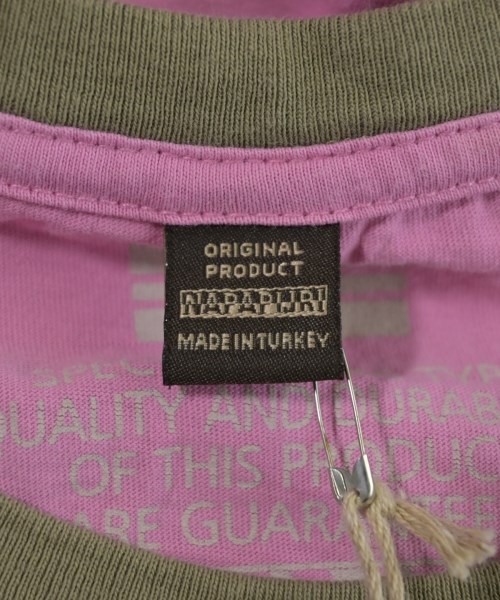 NAPAPIJRI（ナパピリ）Tシャツ・カットソー ピンク サイズ:L メンズ/2200627385216