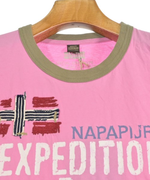 NAPAPIJRI（ナパピリ）Tシャツ・カットソー ピンク サイズ:L メンズ/2200627385216