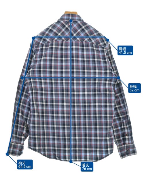 NAPAPIJRI（ナパピリ）カジュアルシャツ 紺 サイズ:S メンズ/2200640042363