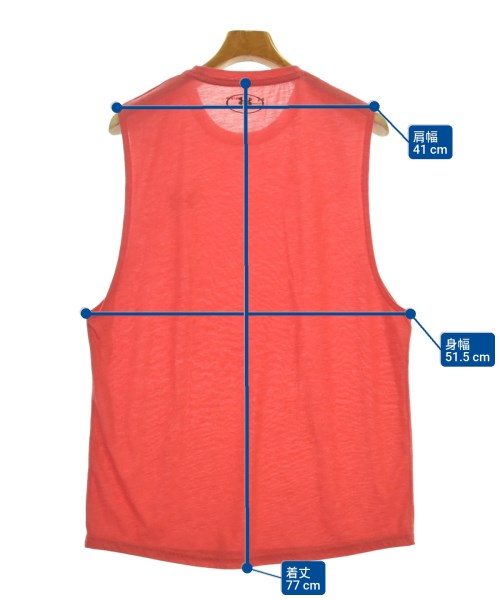 UNDER ARMOUR（アンダーアーマー）タンクトップ 赤 サイズ:M メンズ/2200638325089