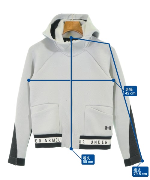 UNDER ARMOUR（アンダーアーマー）パーカー グレー サイズ:M レディース/2200606303033