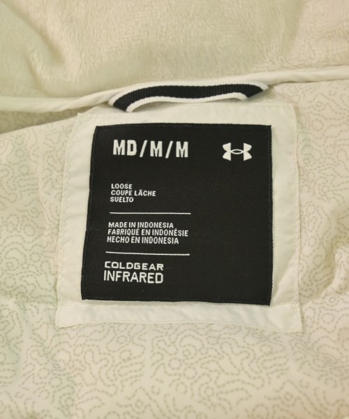 UNDER ARMOUR（アンダーアーマー）ダウンジャケット/ダウンベスト 白 サイズ:M レディース/2200614313031
