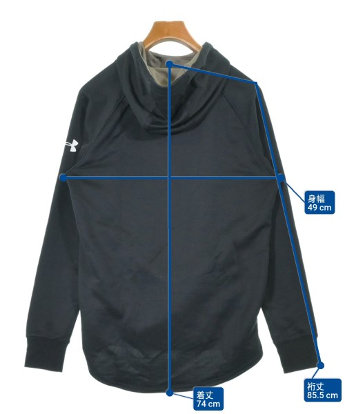 UNDER ARMOUR（アンダーアーマー）パーカー 黒 サイズ:M メンズ/2200612148031