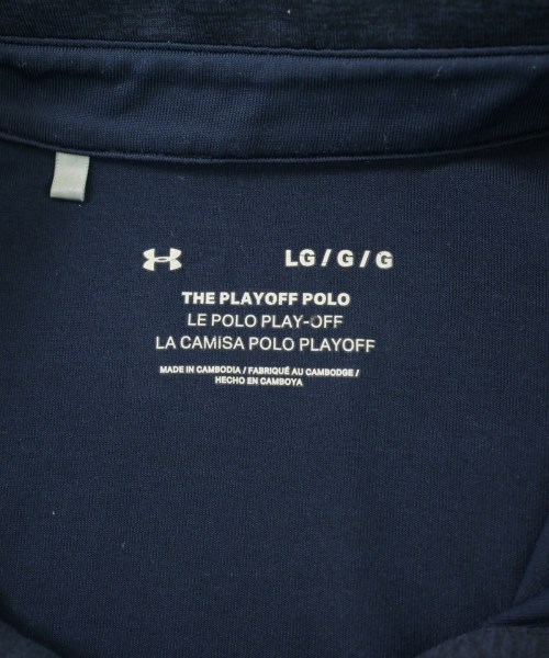 UNDER ARMOUR（アンダーアーマー）ポロシャツ 紺 サイズ:L メンズ/2200694665105