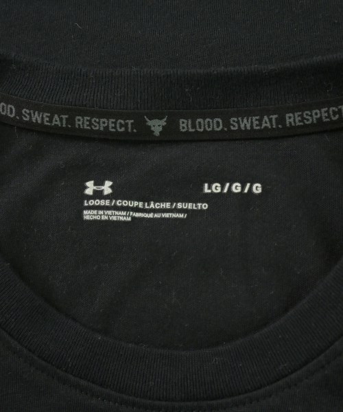 UNDER ARMOUR（アンダーアーマー）Tシャツ・カットソー 黒 サイズ:L メンズ/2200696485084
