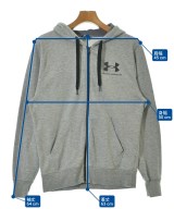 UNDER ARMOUR（アンダーアーマー）パーカー グレー サイズ:SM メンズ/2200647791301