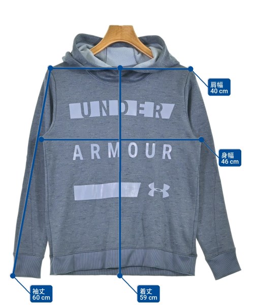 UNDER ARMOUR（アンダーアーマー）パーカー 青 サイズ:L レディース/2200698325104