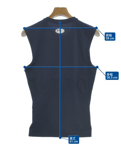 UNDER ARMOUR（アンダーアーマー）タンクトップ 紺 サイズ:L メンズ/2200668137058