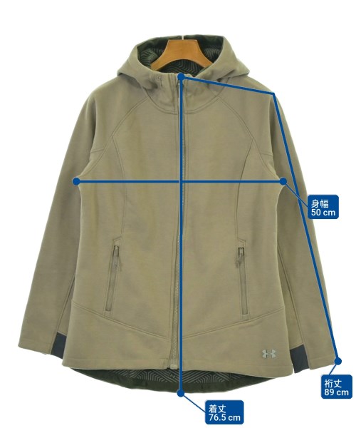 UNDER ARMOUR（アンダーアーマー）パーカー カーキ サイズ:M メンズ/2200691703046