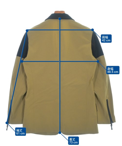 ennerre（エヌエレ）カジュアルジャケット カーキ サイズ:48(L位) メンズ/2200646324067