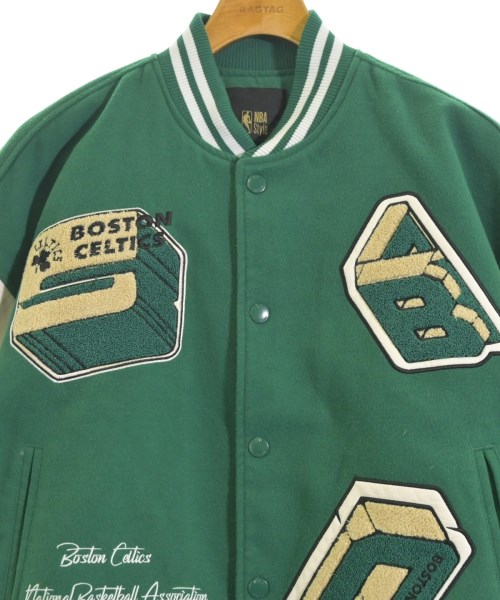 -（ソノタ）スタジャン 緑 サイズ:M メンズ/2200623119013