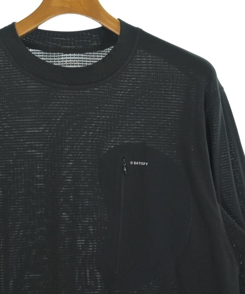 SATISFY（サティスファイ）Tシャツ・カットソー 黒 サイズ:4(XL位) メンズ/2200712860093