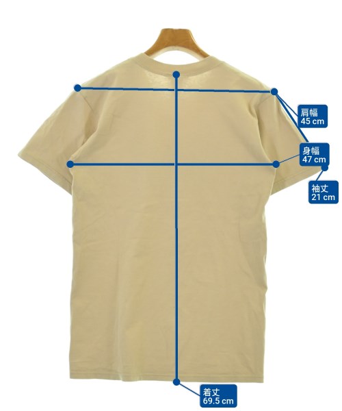 -（ソノタ）Tシャツ・カットソー ベージュ サイズ:-(XS位) メンズ/2200684421100