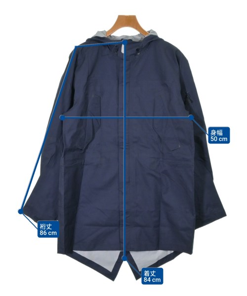 NIKE（ナイキ）モッズコート 紺 サイズ:M メンズ/2200623035023