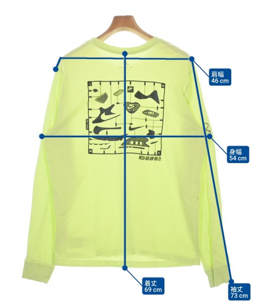 NIKE（ナイキ）Tシャツ・カットソー 黄 サイズ:XXL メンズ/2200619226299