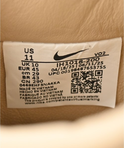 NIKE（ナイキ）スニーカー ベージュ サイズ:29cm メンズ/2200640459215