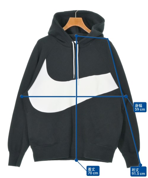 NIKE（ナイキ）パーカー 黒 サイズ:XL メンズ/2200640801144