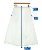 NIKE（ナイキ）ひざ丈スカート 白 サイズ:XS レディース/2200641453038