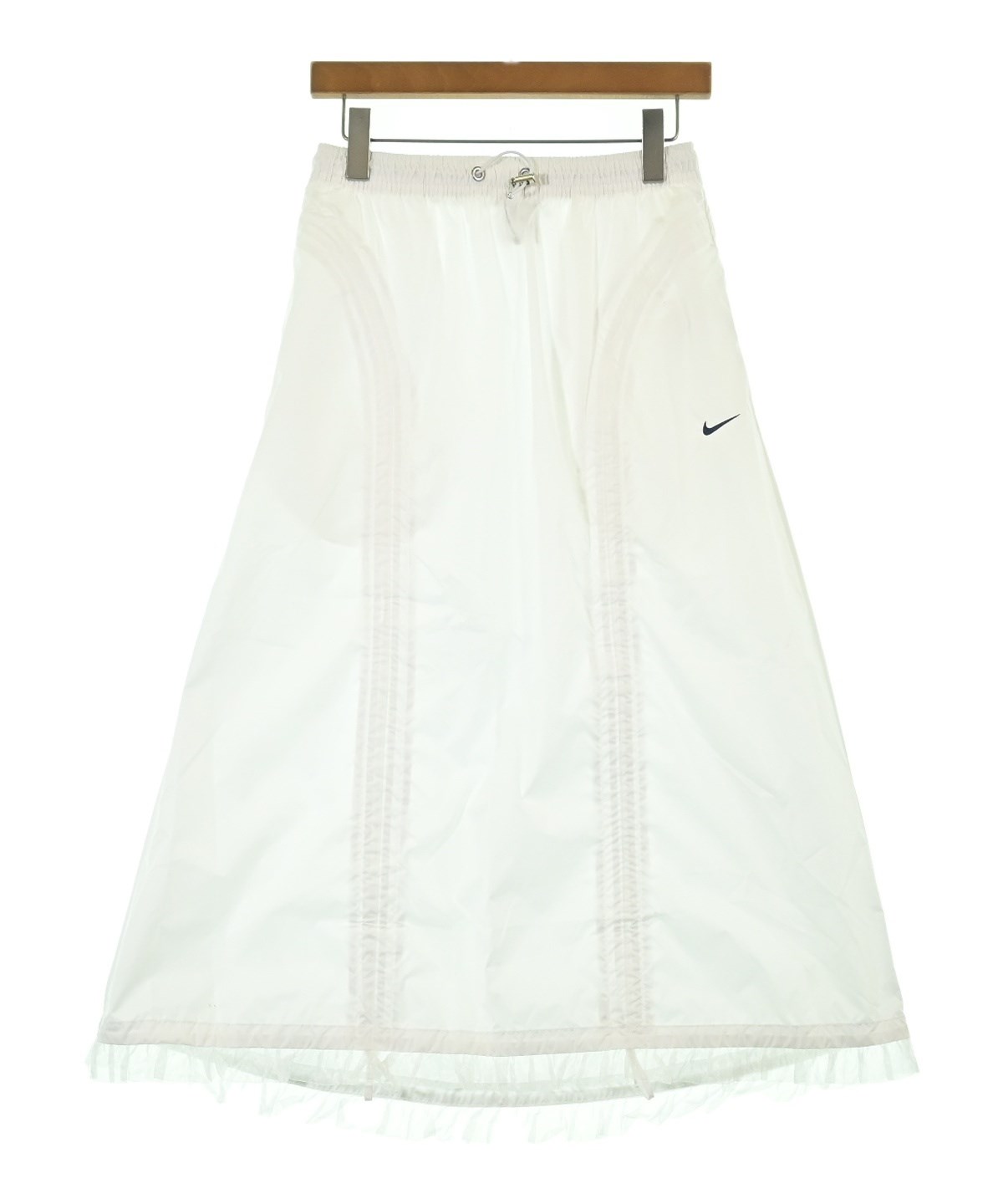 NIKE（ナイキ）ひざ丈スカート 白 サイズ:XS レディース/2200641453038