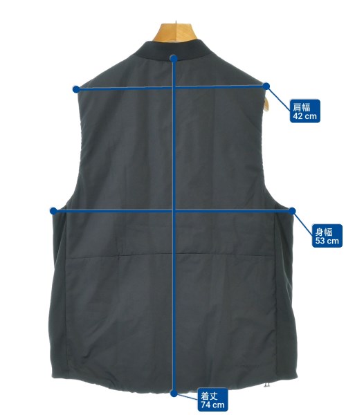 NIKE（ナイキ）ダウンジャケット/ダウンベスト 黒 サイズ:L メンズ/2200642279095