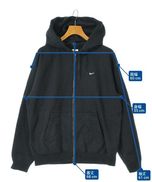 NIKE（ナイキ）パーカー 黒 サイズ:M メンズ/2200637294102