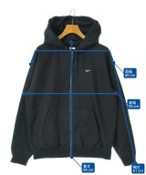 NIKE（ナイキ）パーカー 黒 サイズ:M メンズ/2200637294102