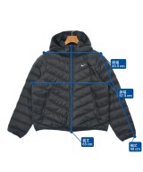 NIKE（ナイキ）ダウンジャケット/ダウンベスト 黒 サイズ:2XL レディース/2200641293085