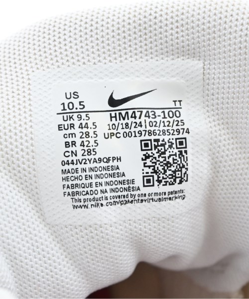 NIKE（ナイキ）スニーカー 白 サイズ:28.5cm メンズ/2200641885211