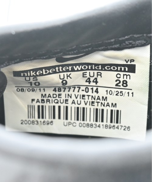 NIKE（ナイキ）スニーカー 黒 サイズ:28cm メンズ/2200611117151