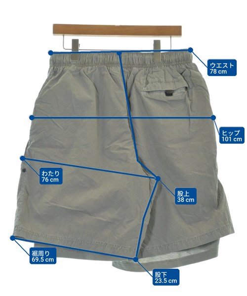 NIKE（ナイキ）ショートパンツ グレー サイズ:XL メンズ/2200622282374