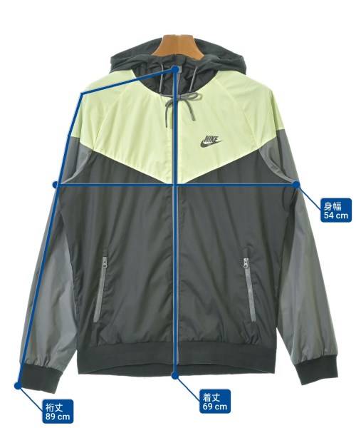 NIKE（ナイキ）マウンテンパーカー グレー サイズ:M メンズ/2200643238022