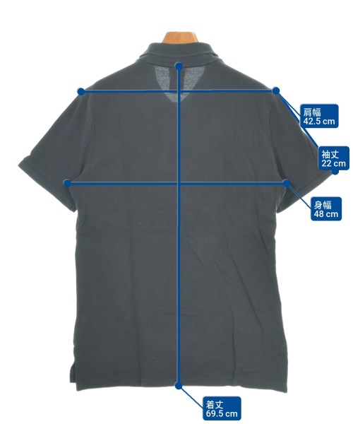 NIKE（ナイキ）ポロシャツ 黒 サイズ:M メンズ/2200631956044