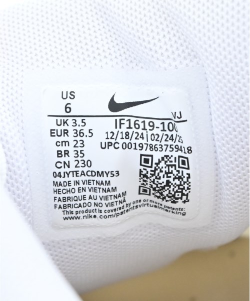 NIKE（ナイキ）スニーカー 白 サイズ:23cm レディース/2200635444066