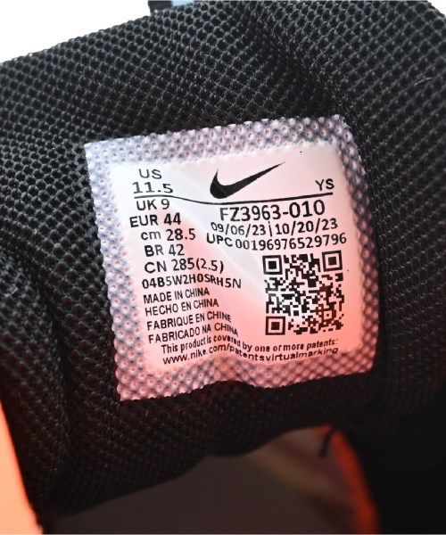 NIKE（ナイキ）スニーカー 黒 サイズ:28.5cm メンズ/2200527029029