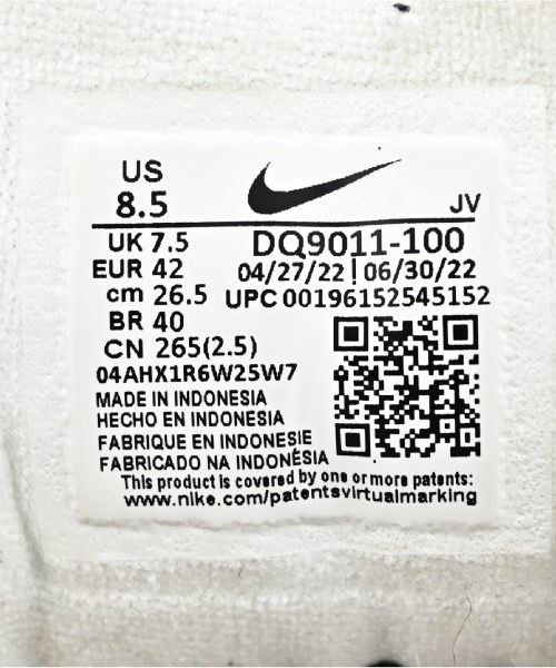 NIKE（ナイキ）スニーカー 黄 サイズ:26.5cm メンズ/2200532677161