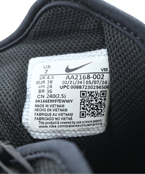 NIKE（ナイキ）スニーカー 黒 サイズ:24cm レディース/2200611228154