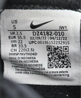 NIKE（ナイキ）スニーカー 黒 サイズ:22cm レディース/2200613901086