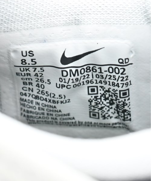 NIKE（ナイキ）スニーカー 黒 サイズ:26.5cm メンズ/2200607203110