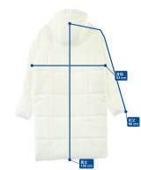 NIKE（ナイキ）ダウンコート 白 サイズ:M レディース/2200619948320