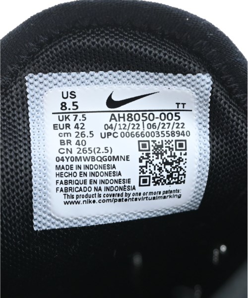 NIKE（ナイキ）スニーカー 黒 サイズ:26.5cm メンズ/2200618233014