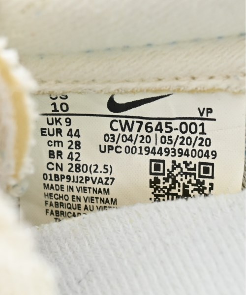 NIKE（ナイキ）スニーカー 青 サイズ:28cm メンズ/2200623542057