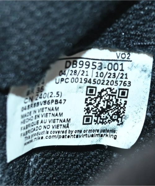 NIKE（ナイキ）スニーカー 黒 サイズ:24cm レディース/2200623553138