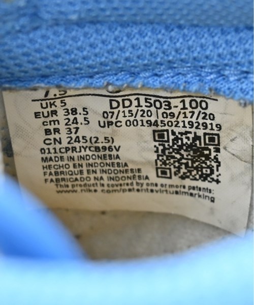 NIKE（ナイキ）スニーカー 青 サイズ:24.5cm レディース/2200623915028