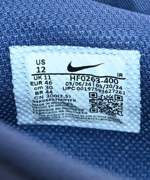 NIKE（ナイキ）スニーカー 紺 サイズ:30cm メンズ/2200624092070