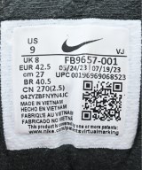 NIKE（ナイキ）スニーカー 黒 サイズ:27cm メンズ/2200625032037