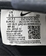 NIKE（ナイキ）スニーカー 黒 サイズ:26.5cm メンズ/2200625544080