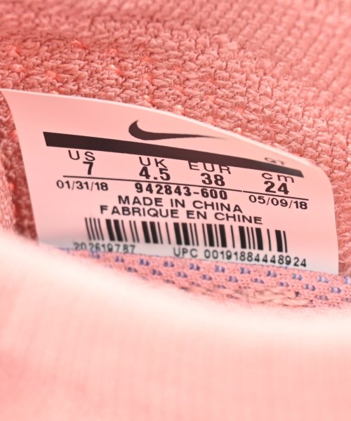 NIKE（ナイキ）スニーカー ピンク サイズ:24cm レディース/2200615822082